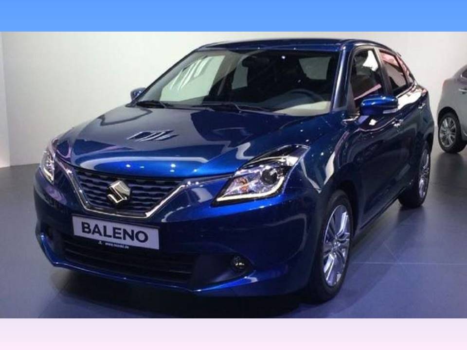 BALENO MARUTI FRONT RIGHT